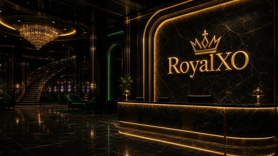 RoyalXO English casino lobby